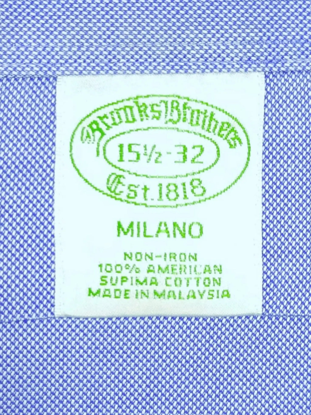 Brooks Brothers - [15.5]